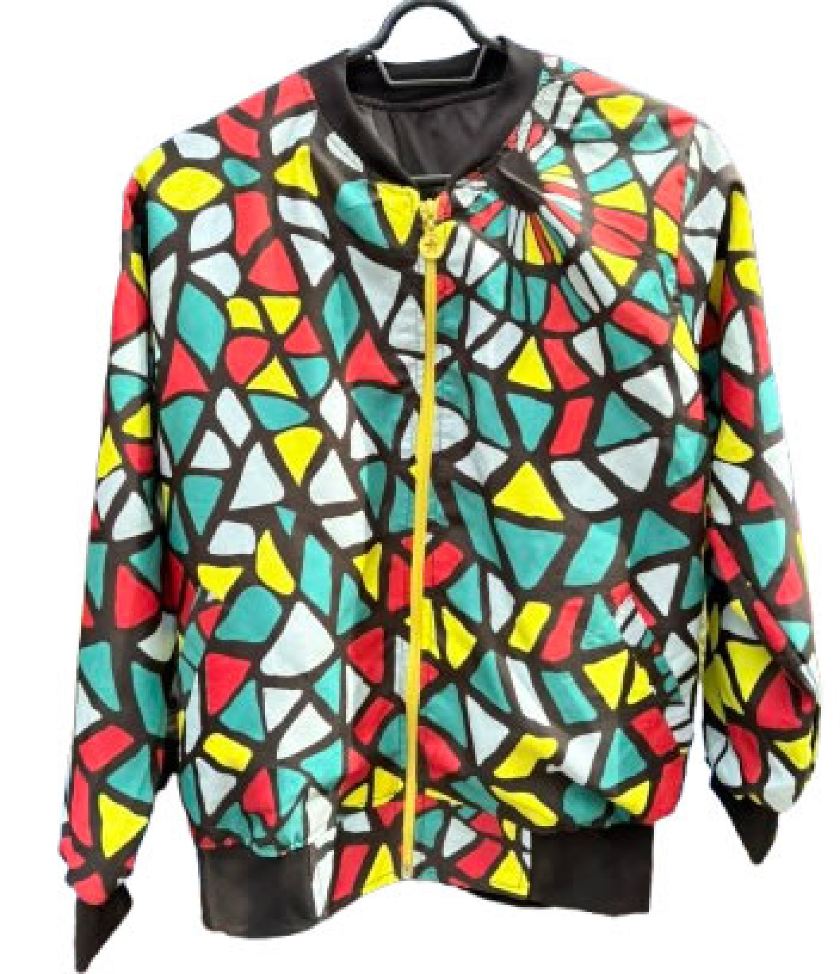 Stylish Jacket in Yellow and Green